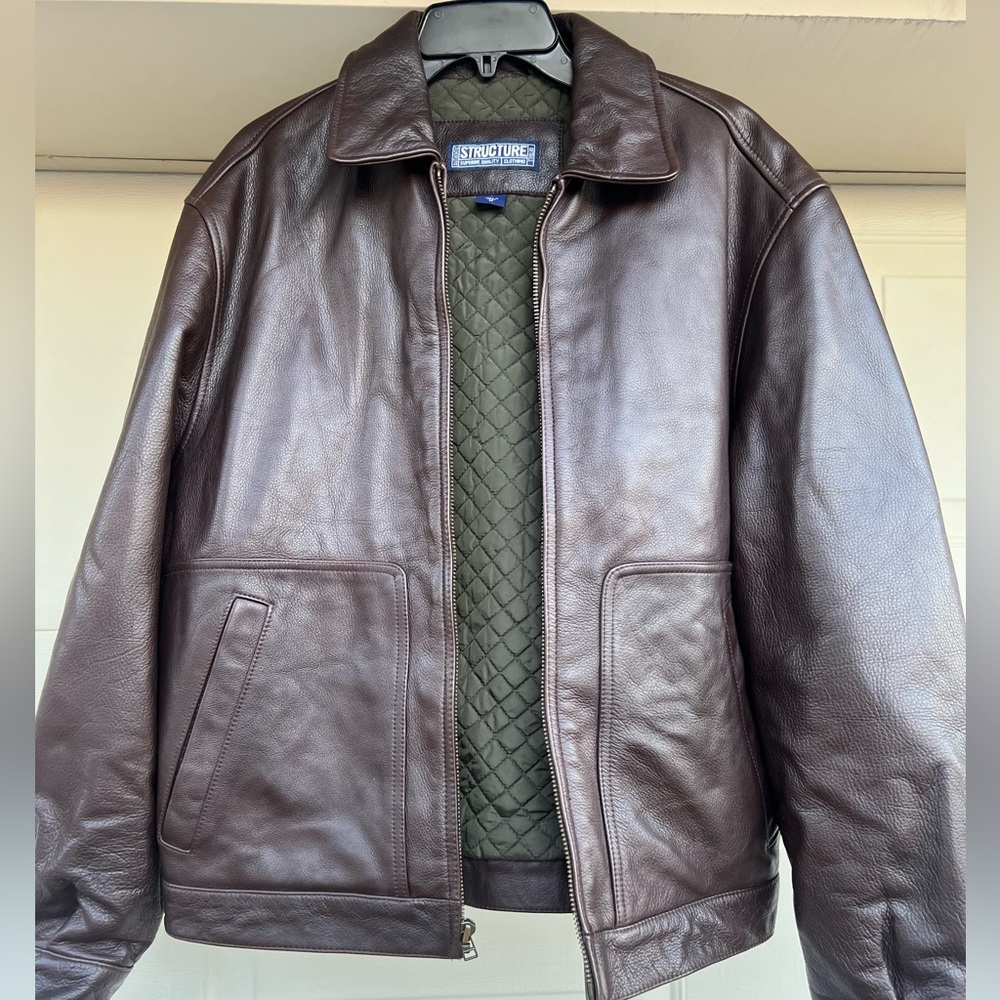 Vintage authentic leather jacket